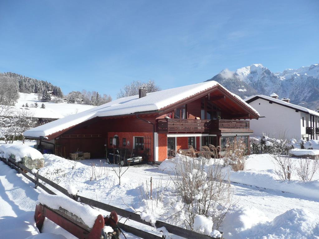 Ferienwohnung Haus Rosenrot Bischofswiesen Exterior foto